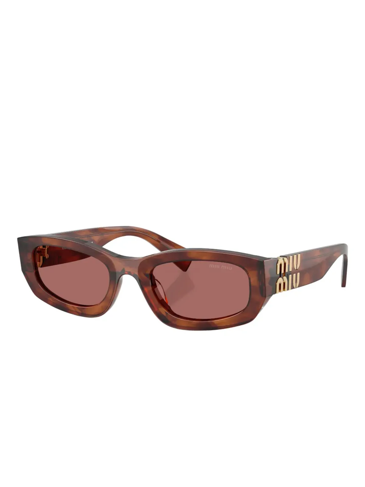 Miu Miu Eyewear MU B04S ロゴサングラス - 画像2