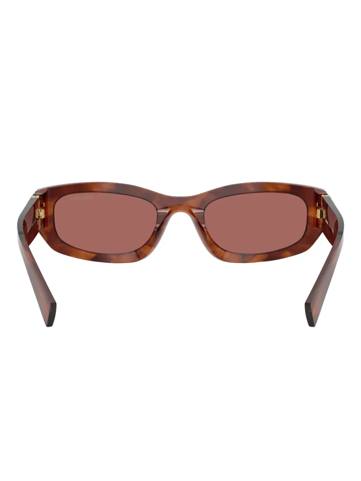 Miu Miu Eyewear MU B04S ロゴサングラス - 画像4