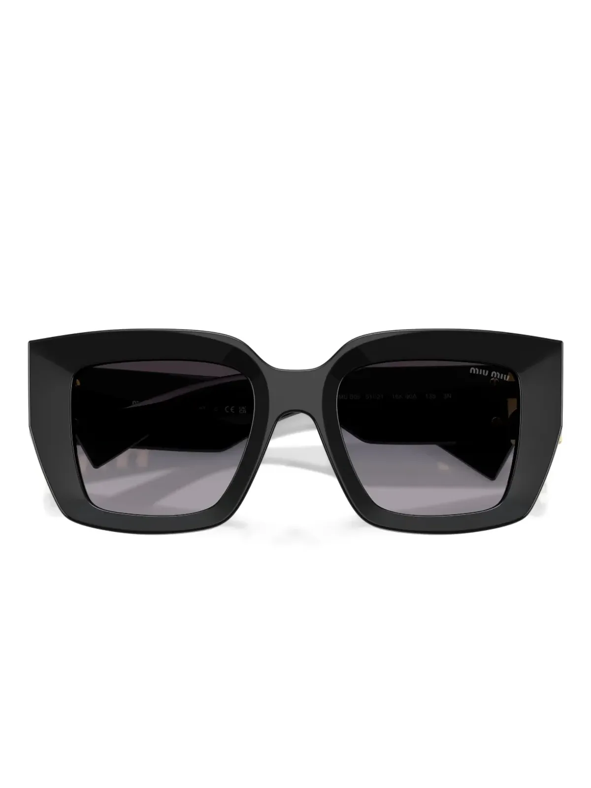 Miu Miu Eyewear MU B05S スクエアフレームサングラス - 画像5