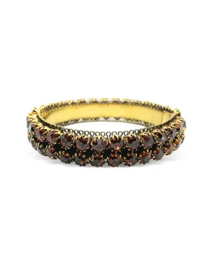 Jennifer Gibson Jewellery 1940年代 サンドール トパーズ ブレスレット - ゴールド - サムネイル4