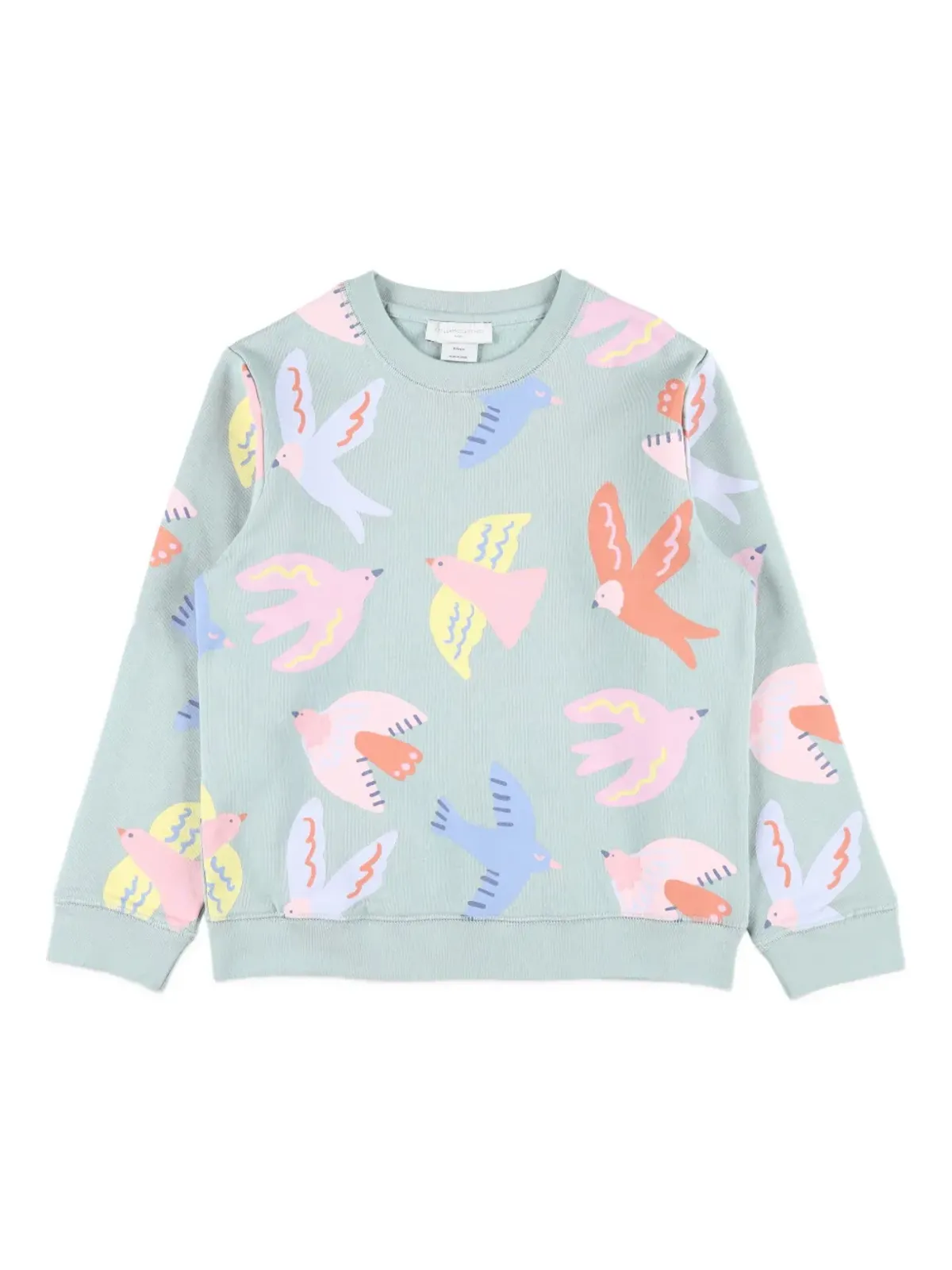 Stella McCartney Kids 鳥柄プリント スウェットシャツ - 画像1