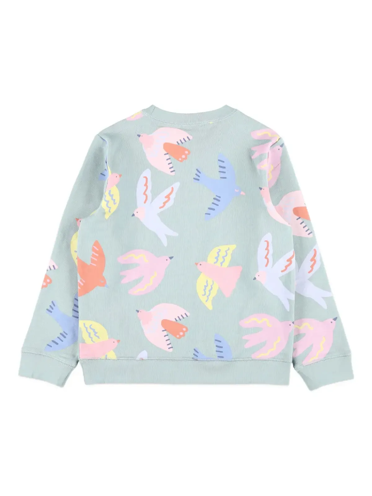 Stella McCartney Kids 鳥柄プリント スウェットシャツ - 画像2