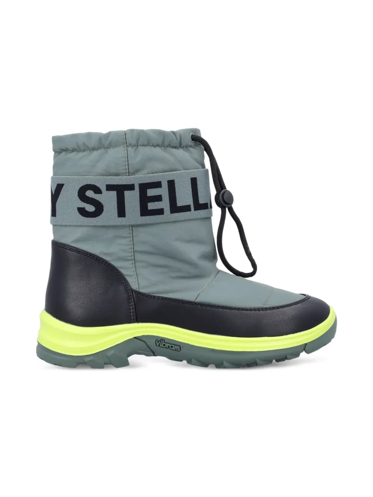 Stella McCartney Kids モニカー テープ スノーブーツ グリーン - 画像1