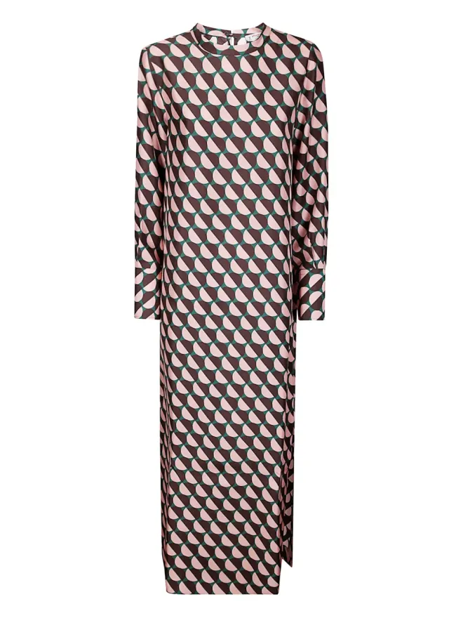 Alberto Biani Alberto Biani ジオメトリックプリント ドレスの商品画像
