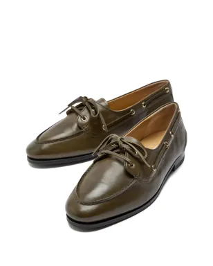 Bally Pathy leather lace-up loafers - Green - サムネイル2