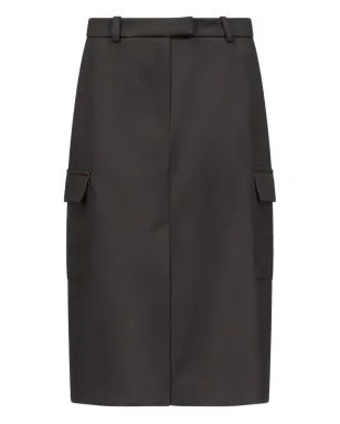 LouLou de Saison JASPER カーゴポケット付き ペンシルミディスカート - サムネイル1
