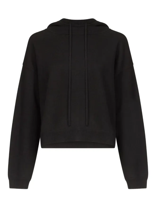 Loulou de Saison LouLou de Saison Sarla LDS hooded top - Blackの商品画像
