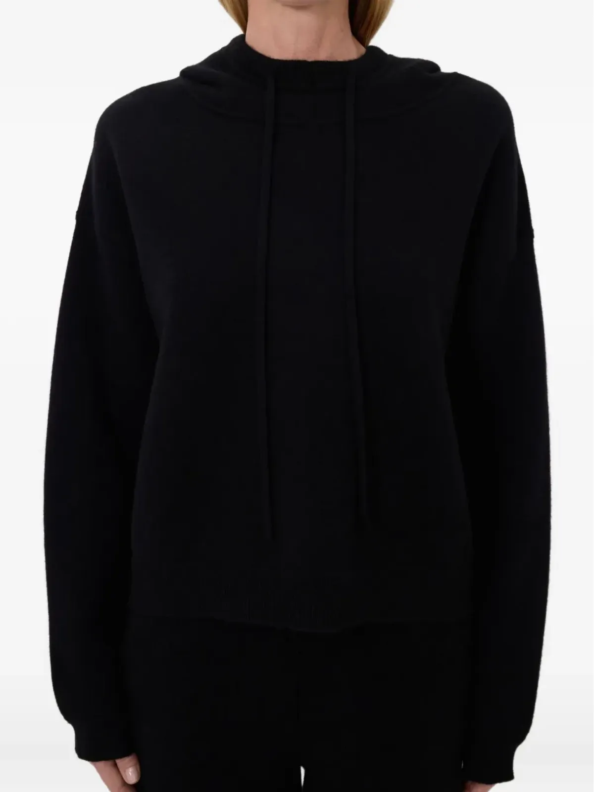 LouLou de Saison Sarla LDS hooded top - Black - 画像5