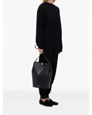 LouLou de Saison Sarla LDS hooded top - Black - サムネイル3