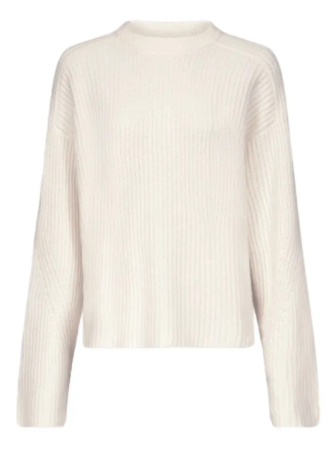 Loulou de Saison LouLou de Saison AXEL リブ編みクルーネックセーターの商品画像