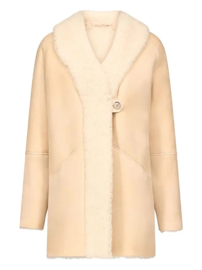 Loulou de Saison LouLou de Saison 長めのラペル付きシェアリングコートの商品画像