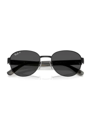 Ray-Ban Chromance ラウンドフレーム ティントサングラス（ブラック） - サムネイル5