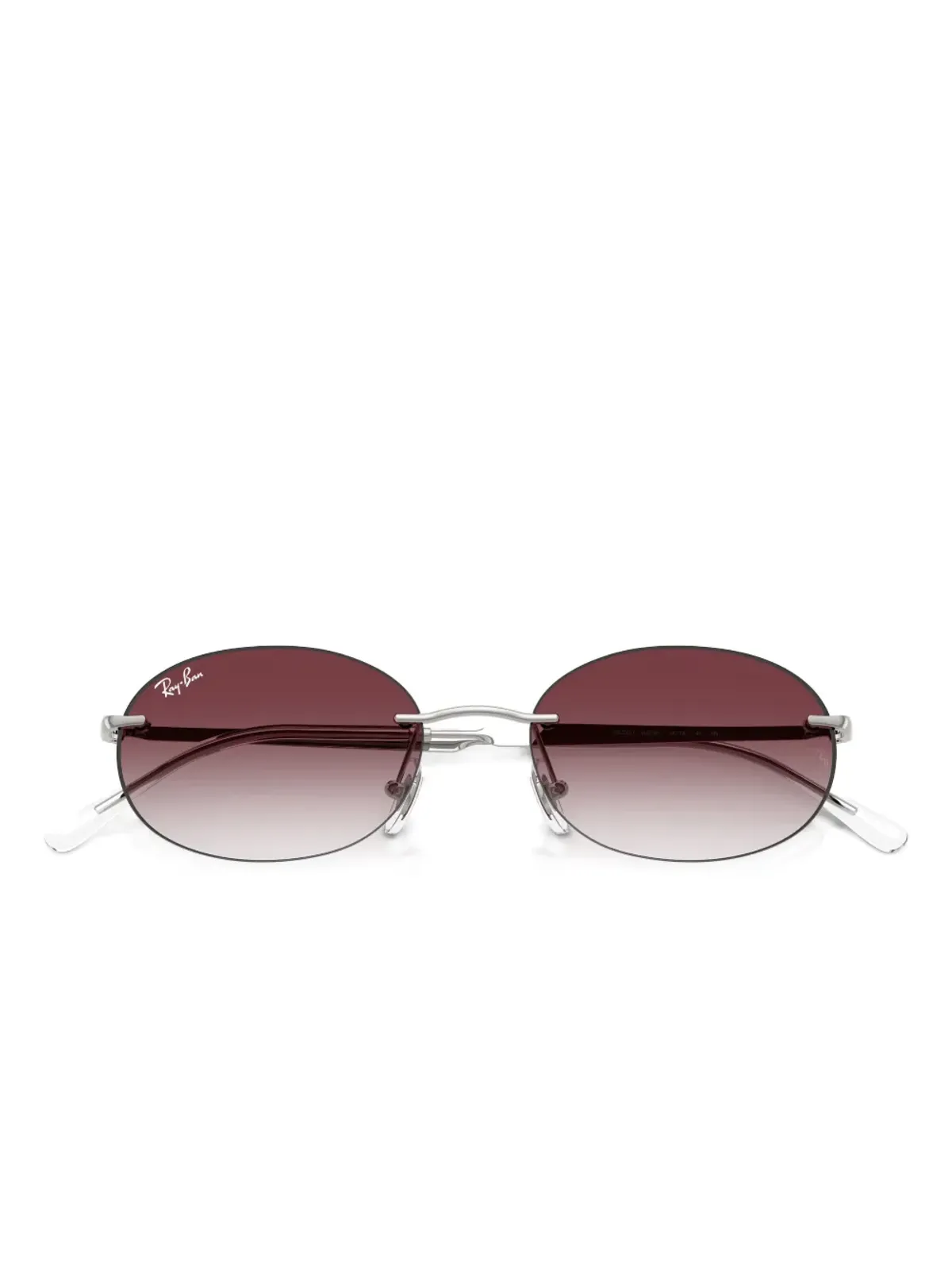 Ray-Ban リムレス オーバルフレーム サングラス - 画像5