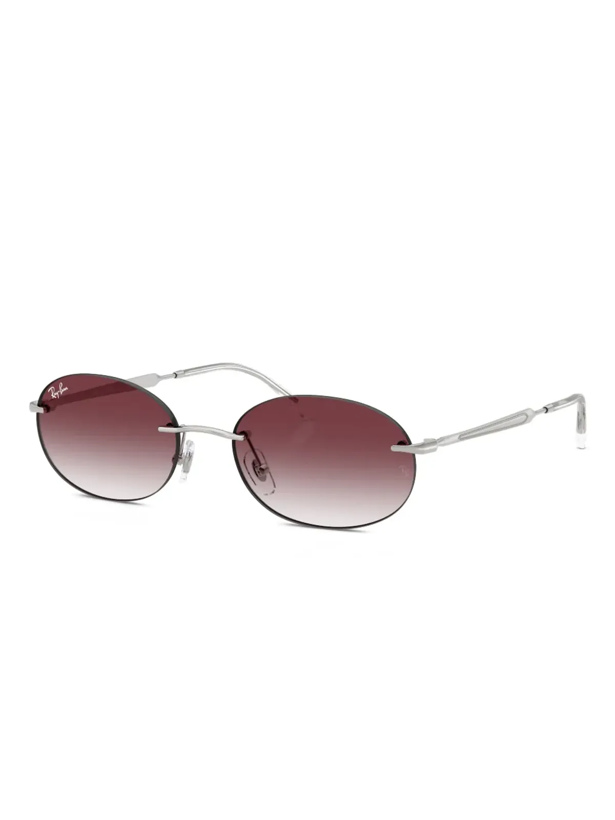 Ray-Ban リムレス オーバルフレーム サングラス - 画像2