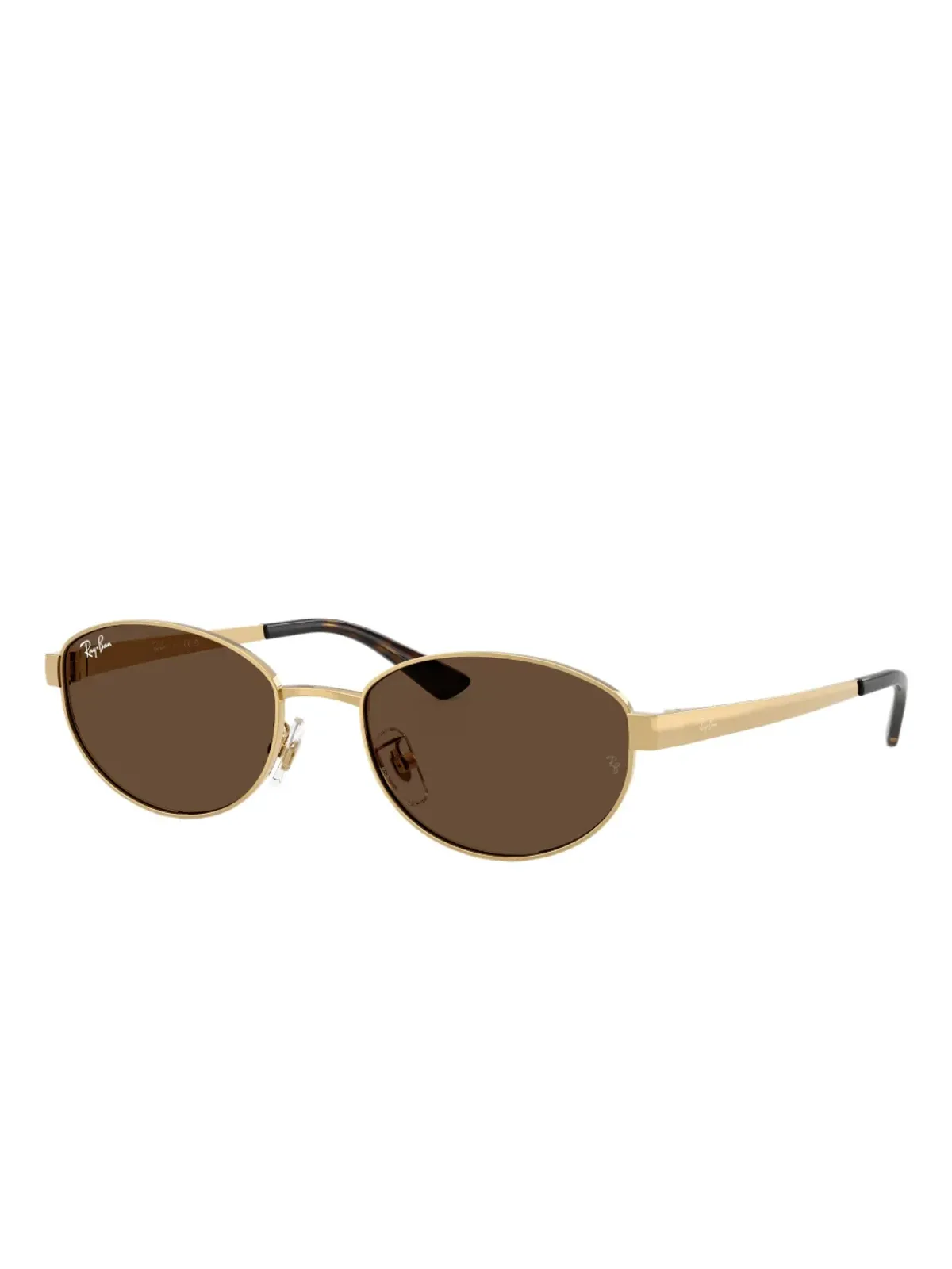 Ray-Ban オーバルフレーム・ティンテッドサングラス - 画像2
