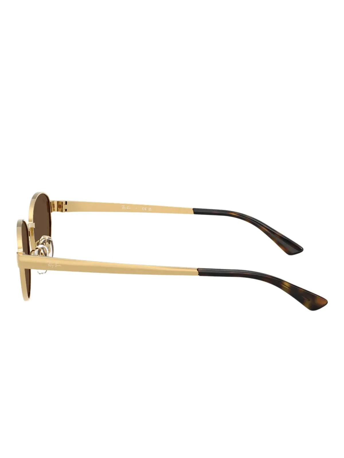 Ray-Ban オーバルフレーム・ティンテッドサングラス - 画像3