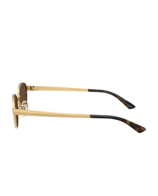 Ray-Ban オーバルフレーム・ティンテッドサングラス - サムネイル3