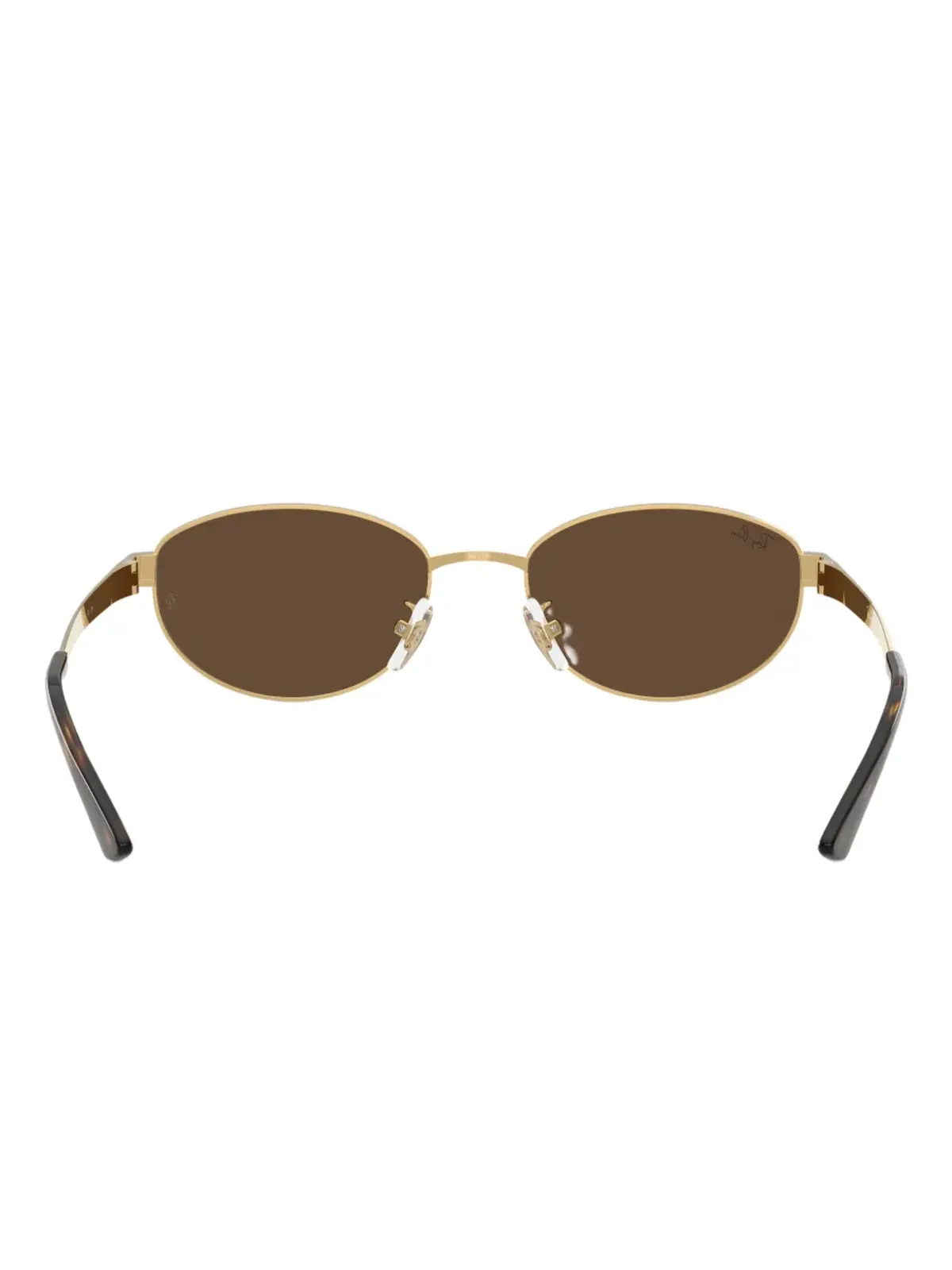 Ray-Ban オーバルフレーム・ティンテッドサングラス - 画像4