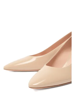Gianvito Rossi アメリア ポインテッドトゥ レザーパンプス - サムネイル3