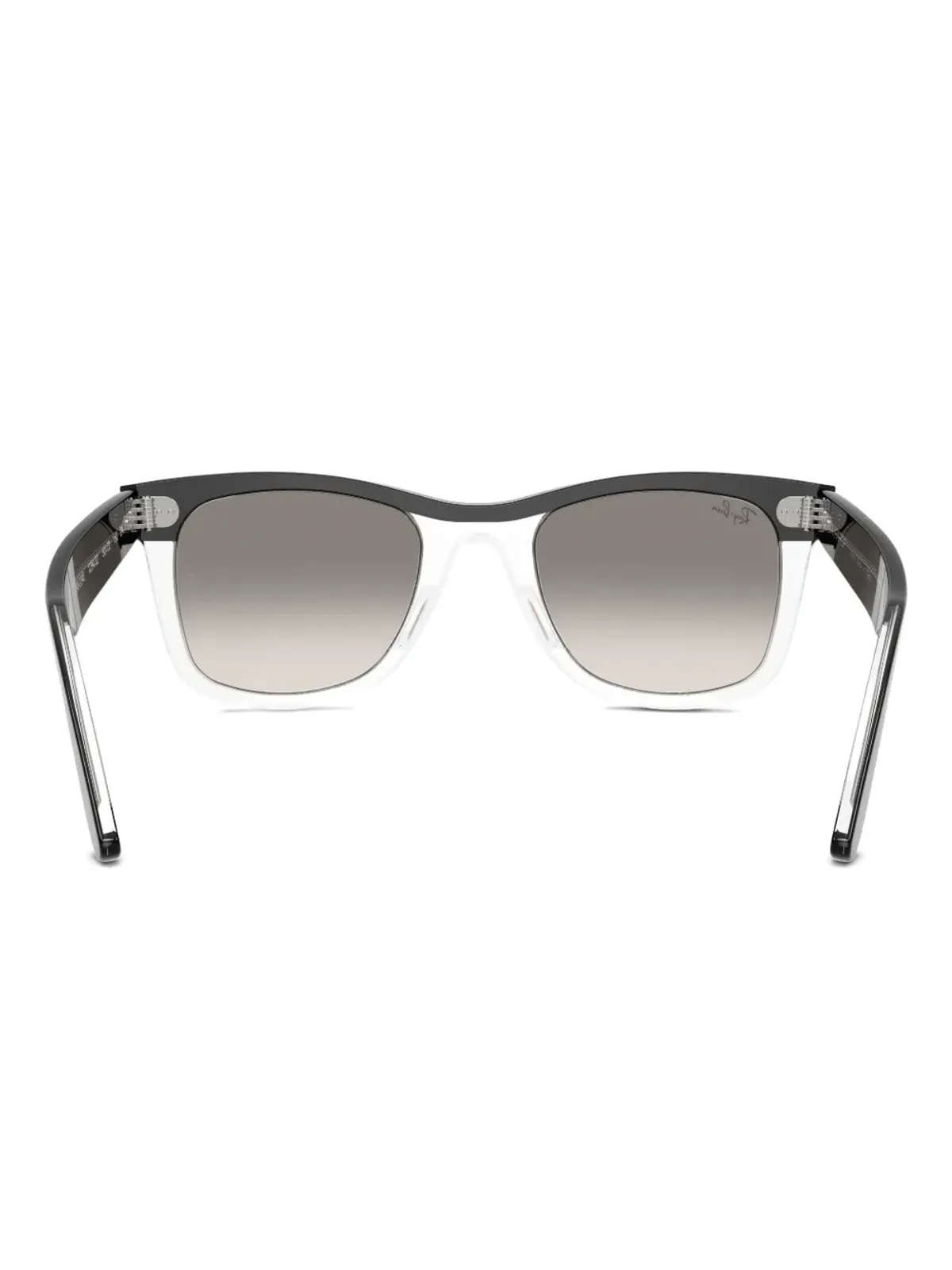 Ray-Ban スクエアフレーム 鏡面仕上げ サングラス - 画像4