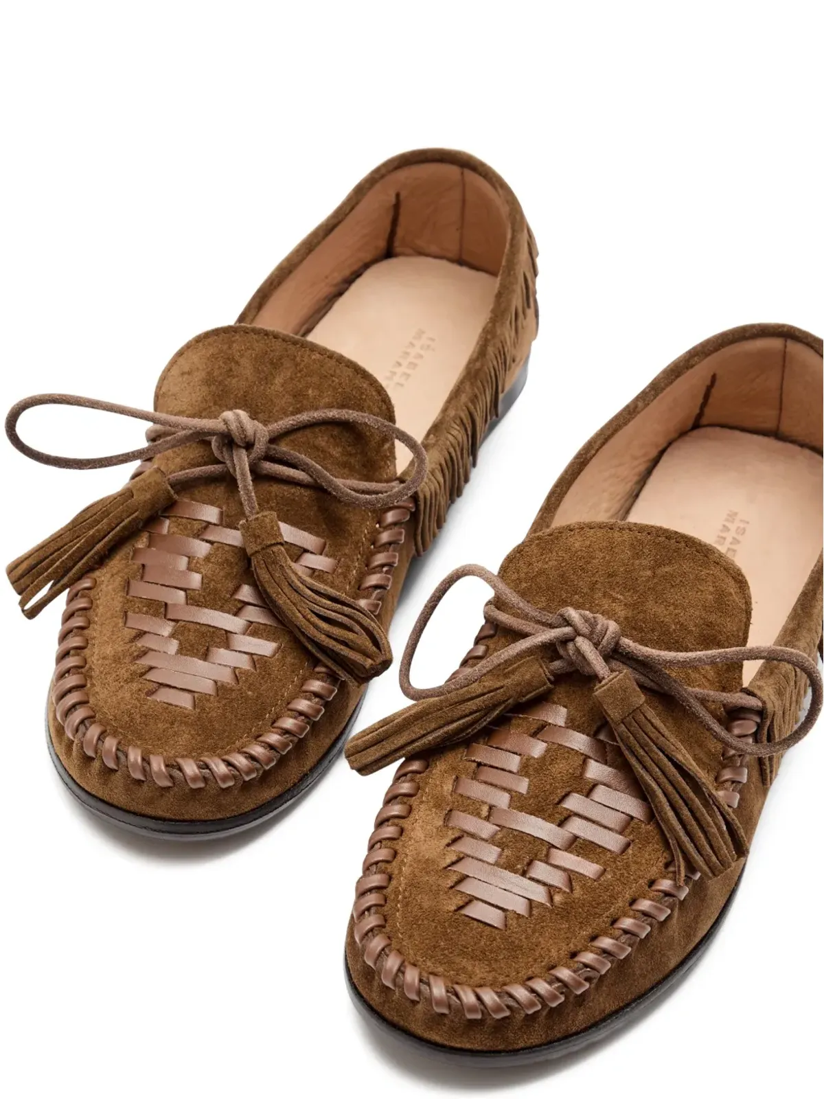 MARANT ÉTOILE Fitza フリンジローファー - 画像3