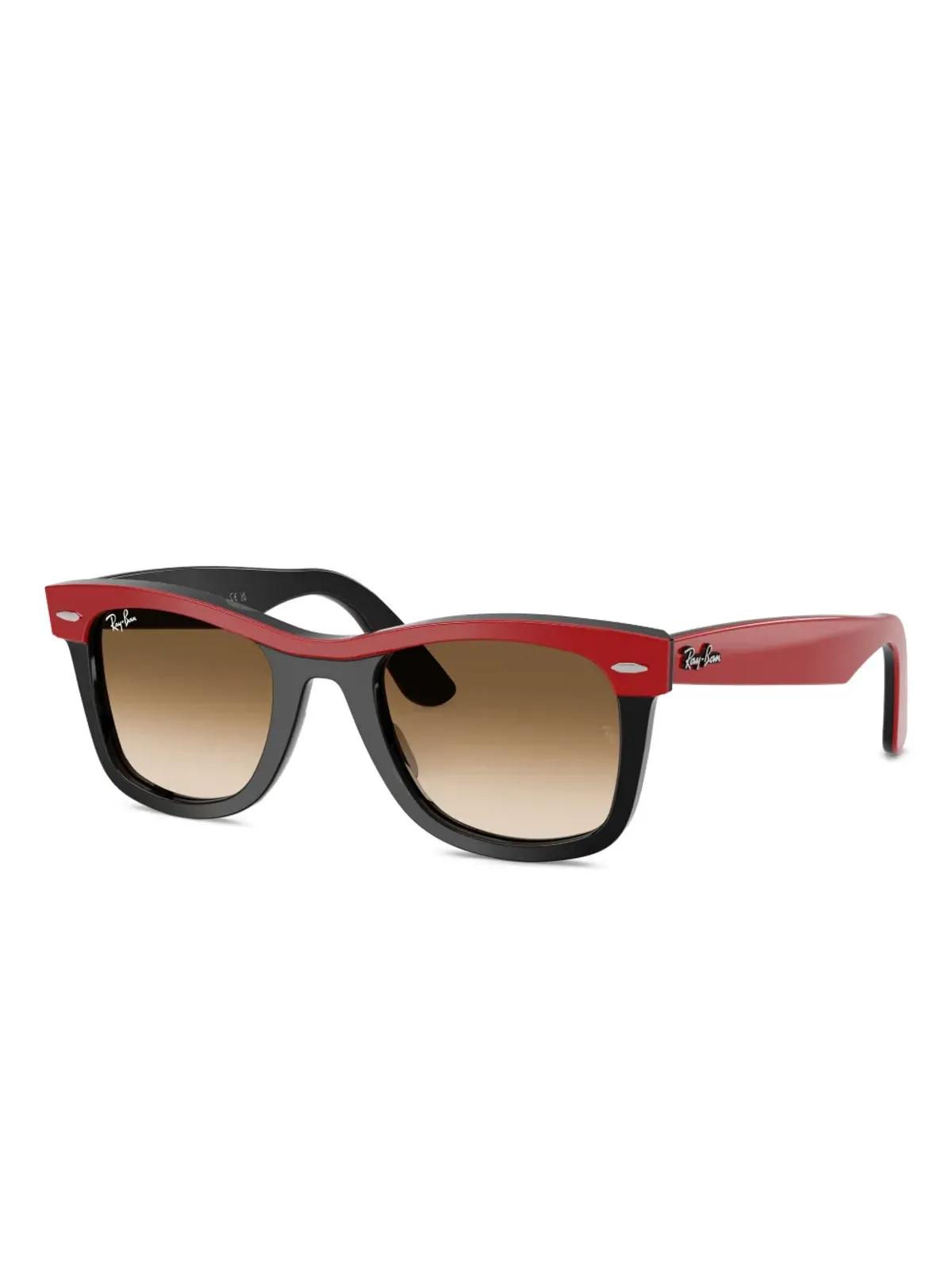 Ray-Ban リムディテール スクエアフレーム サングラス - ブラック - 画像2