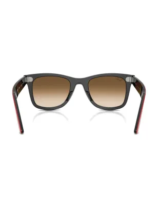 Ray-Ban リムディテール スクエアフレーム サングラス - ブラック - サムネイル4