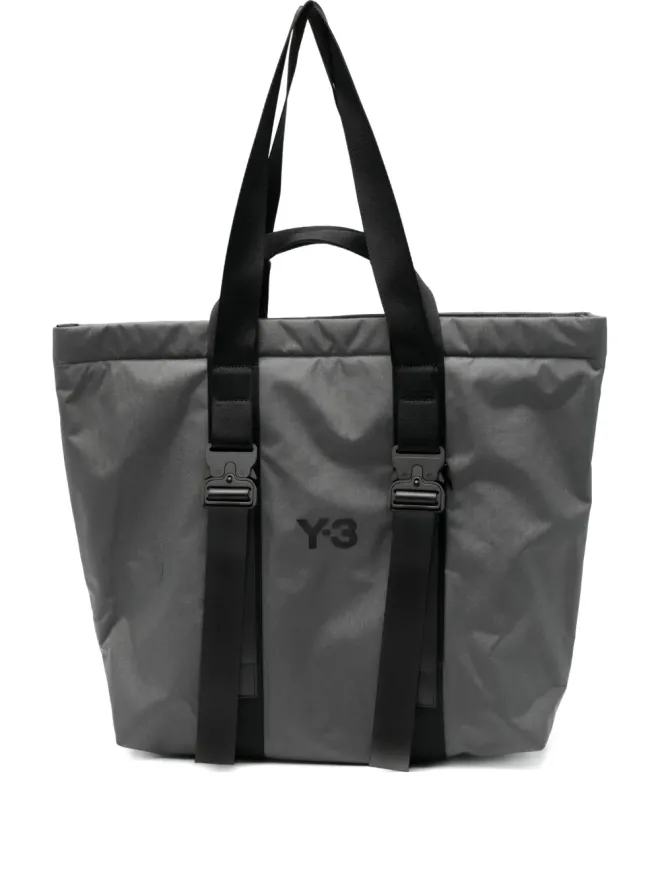 Y-3 Y-3 ロゴ入りトートバッグ グレーの商品画像