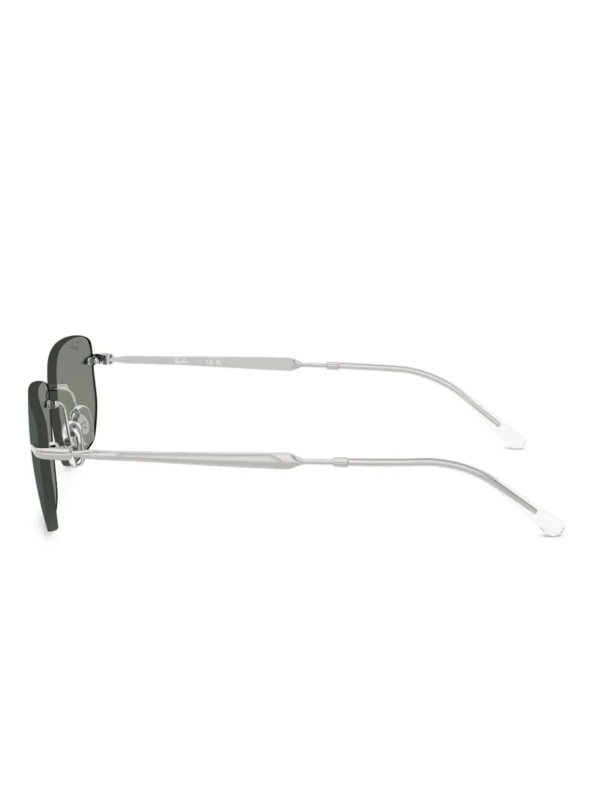 Ray-Ban スクエアフレーム・リムレス サングラス - 画像4