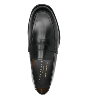 Henderson Baracco ペニーストラップ レザー ローファー - サムネイル4
