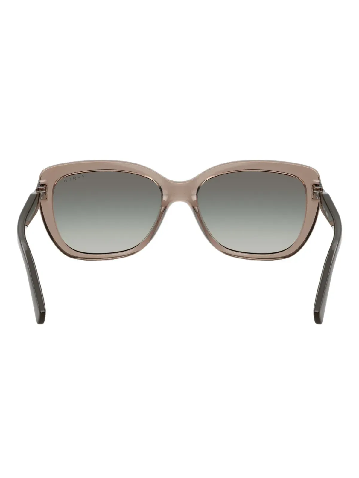 Vogue Eyewear クリスタル装飾スクエアサングラス - ブラウン - 画像3