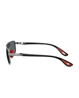 Ray-Ban 幾何学フレーム テクスチャード サングラス - サムネイル3