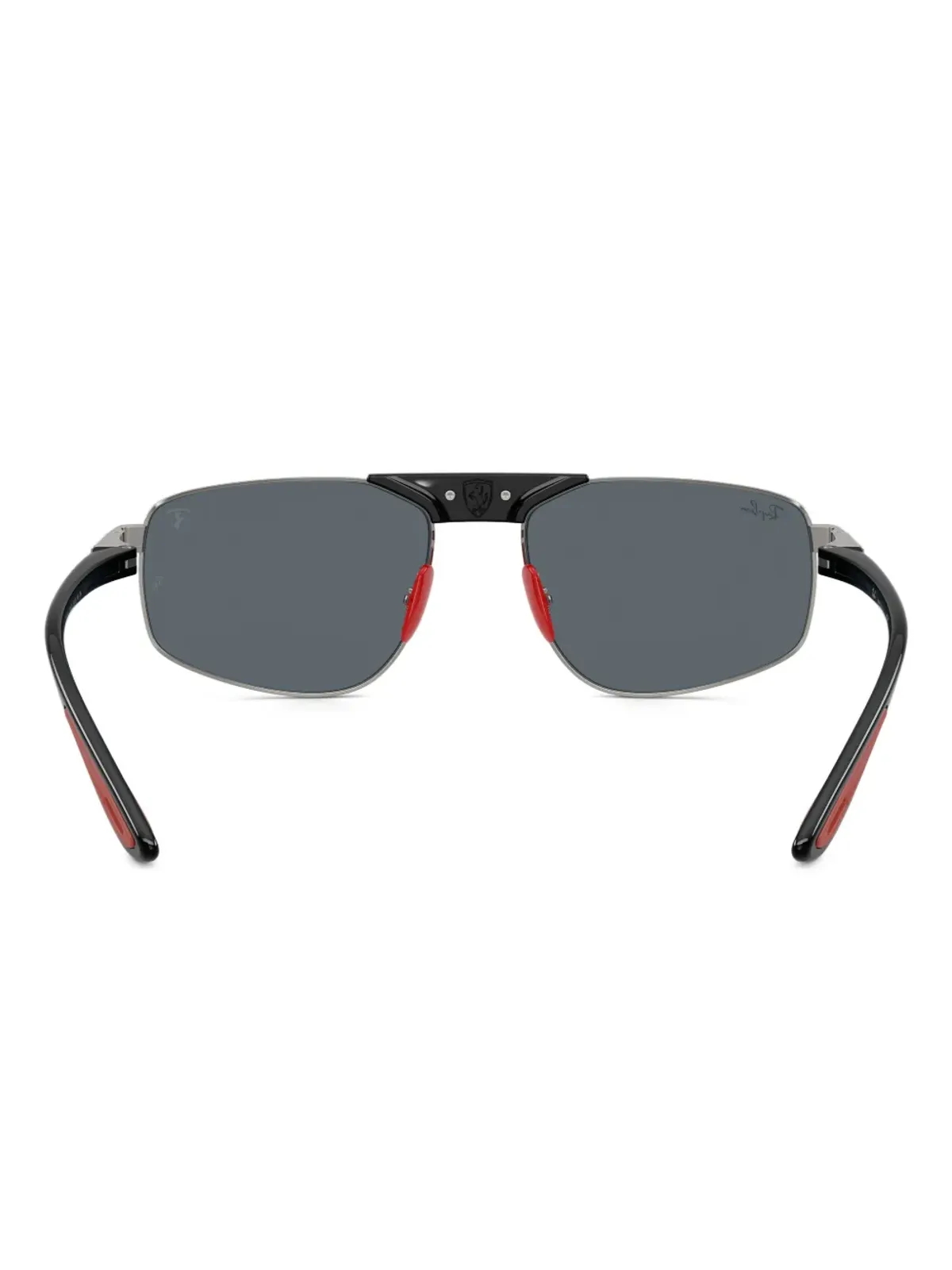 Ray-Ban 幾何学フレーム テクスチャード サングラス - 画像4