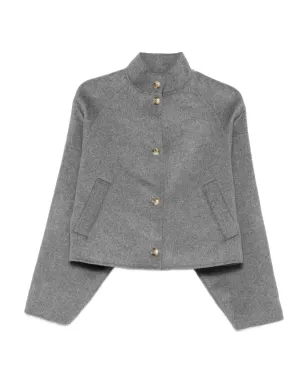 LouLou de Saison high-neck button-fastening jacket - サムネイル1