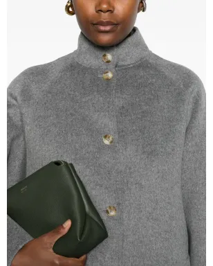 LouLou de Saison high-neck button-fastening jacket - サムネイル5