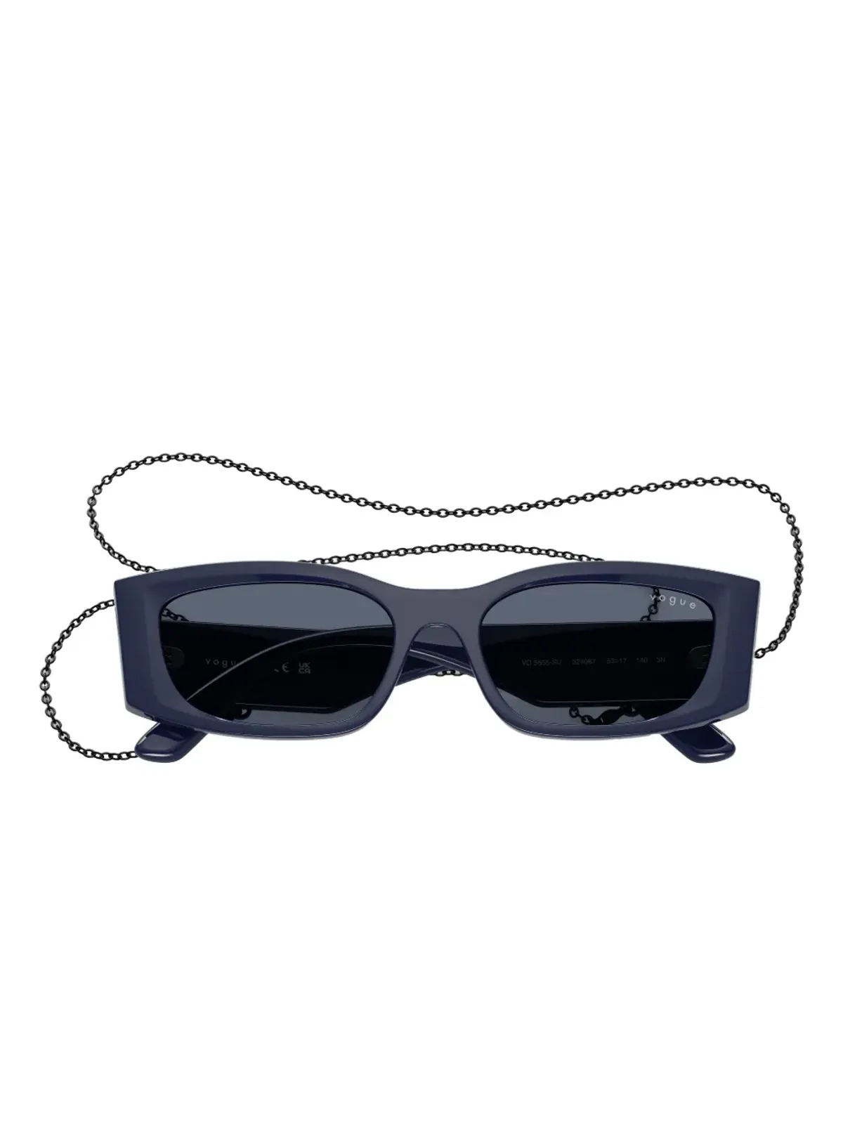 Vogue Eyewear チェーンディテールサングラス - 画像5