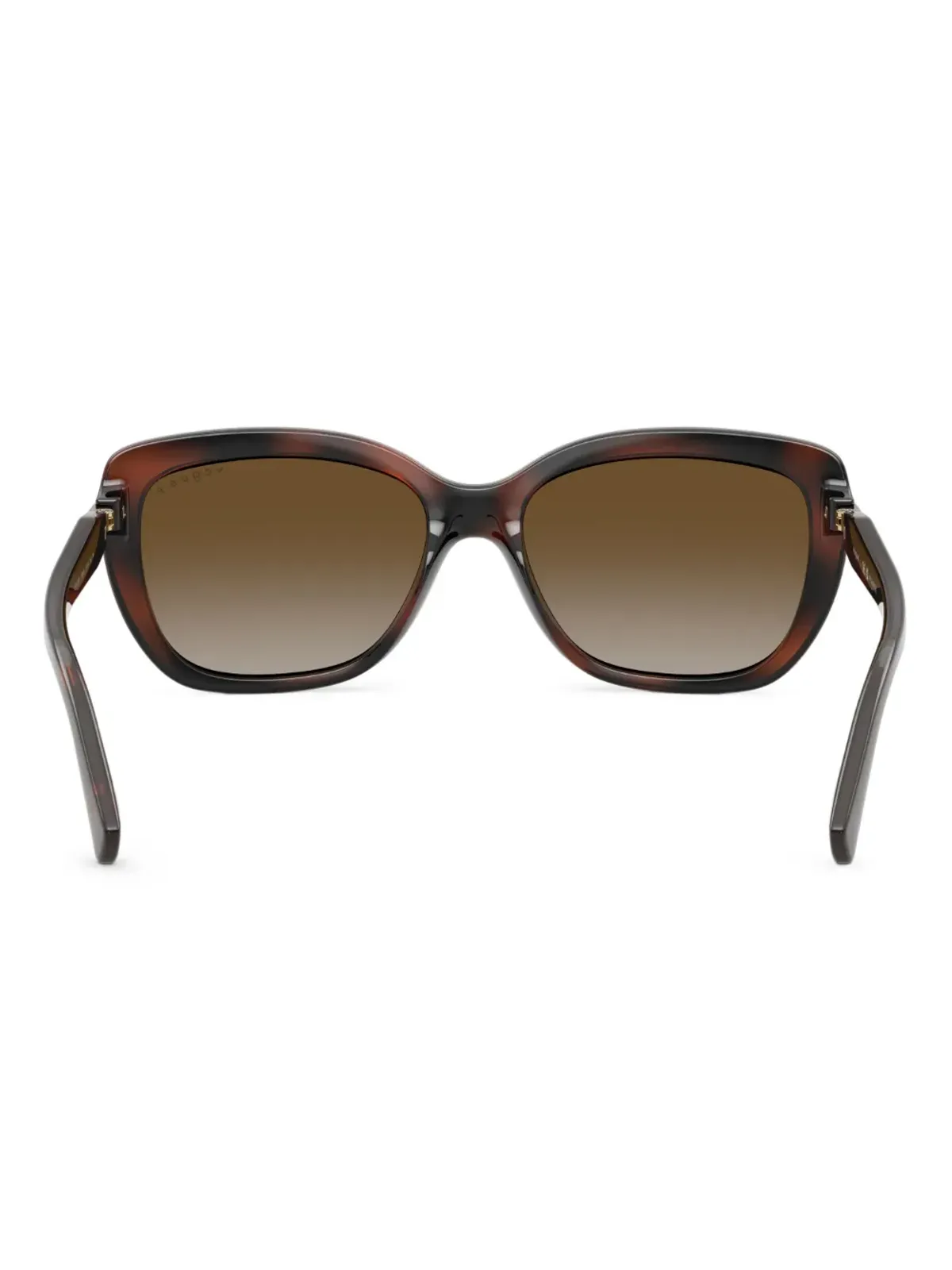 Vogue Eyewear クリスタル装飾のキャットアイサングラス - 画像4