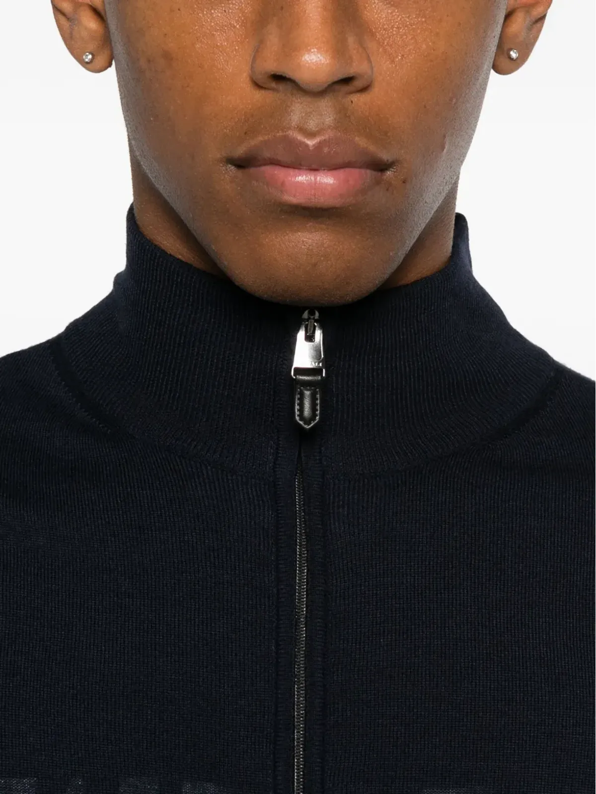 Canali ジップカーディガン - 画像5