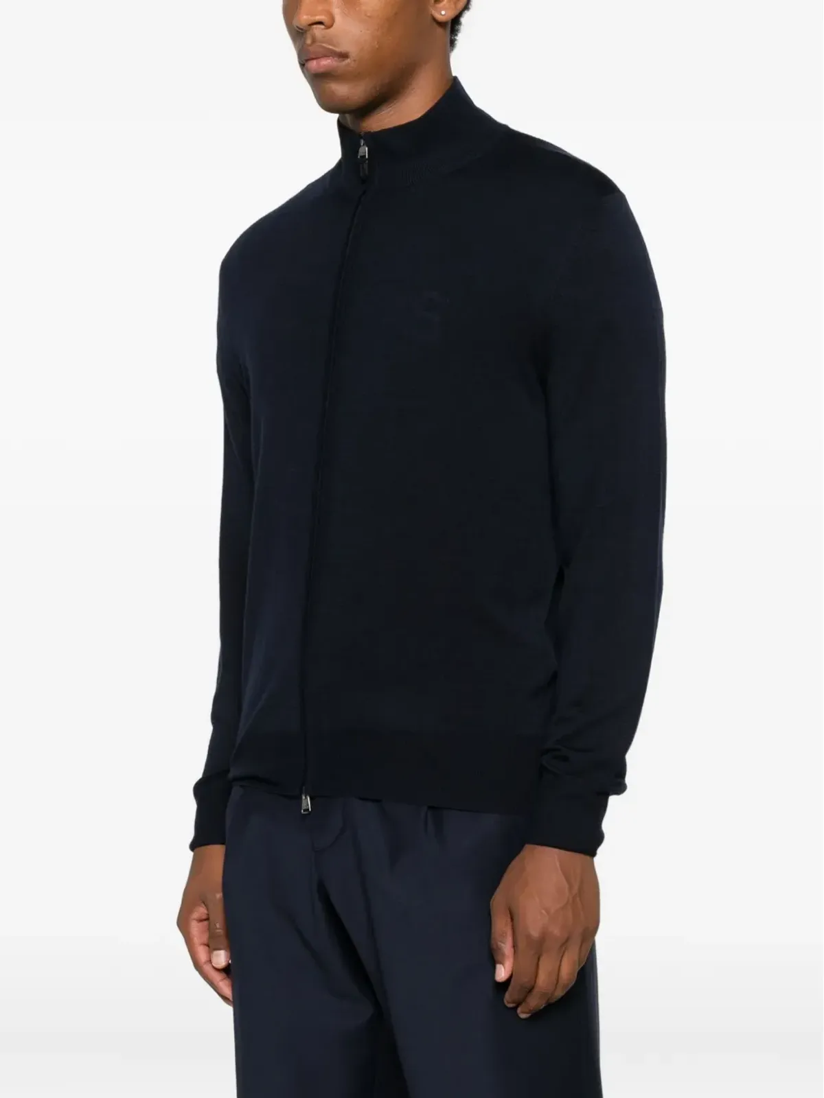 Canali ジップカーディガン - 画像3