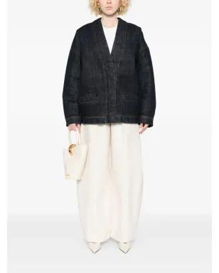 Jacquemus デニム・コントラストステッチ ジャケット - サムネイル2
