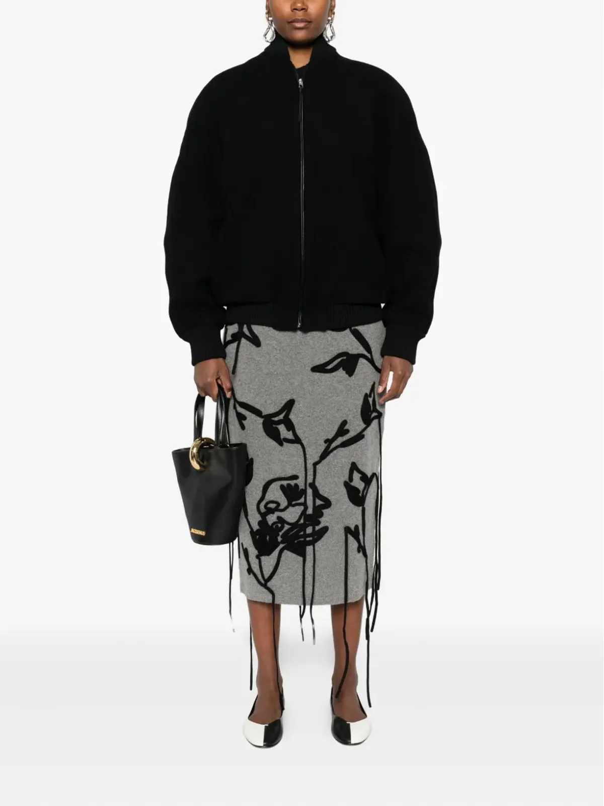 Jacquemus ジップアップボンバージャケット - 画像2