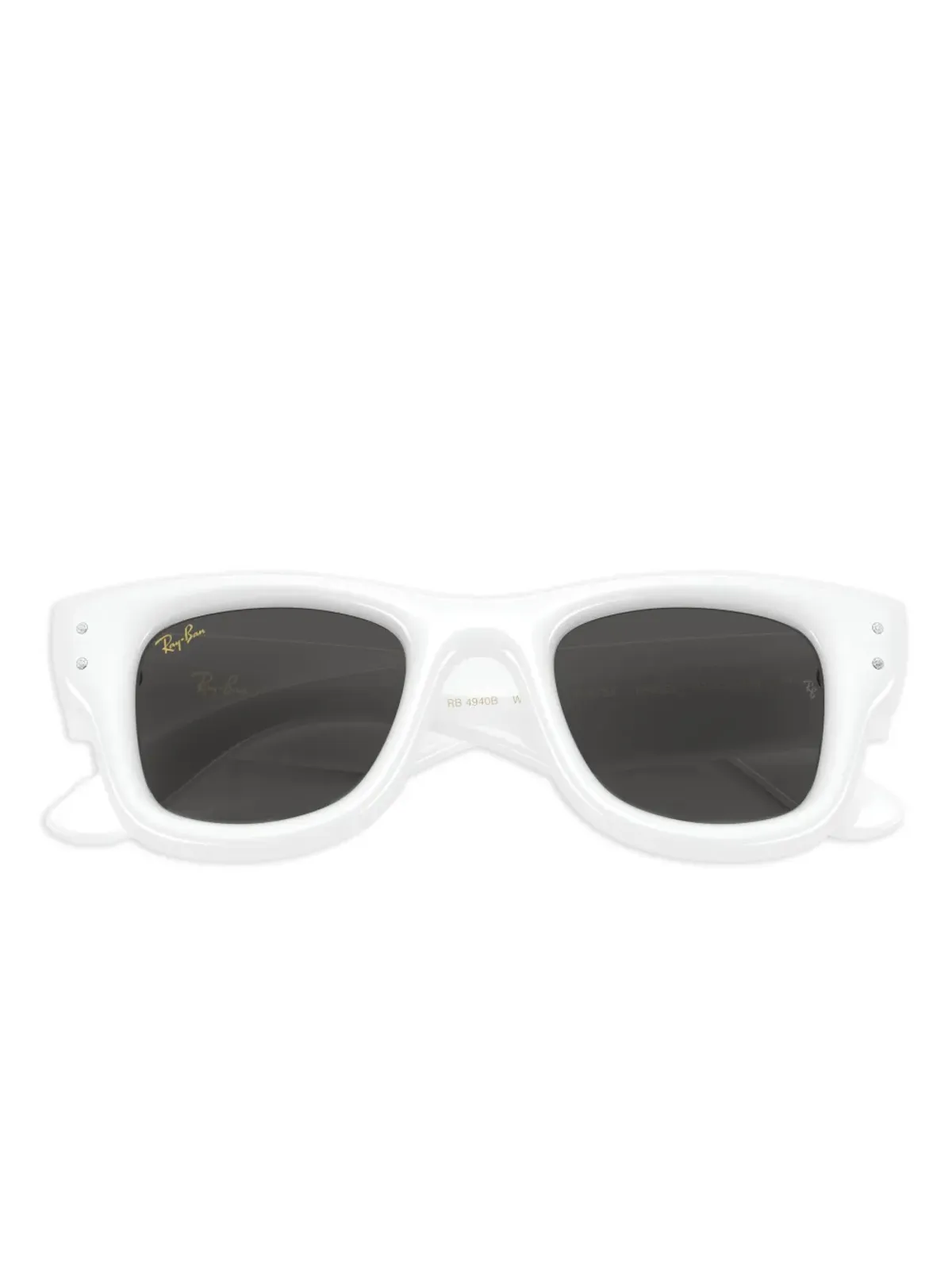 Ray-Ban ラインストーン付きスクエアサングラス - 画像5