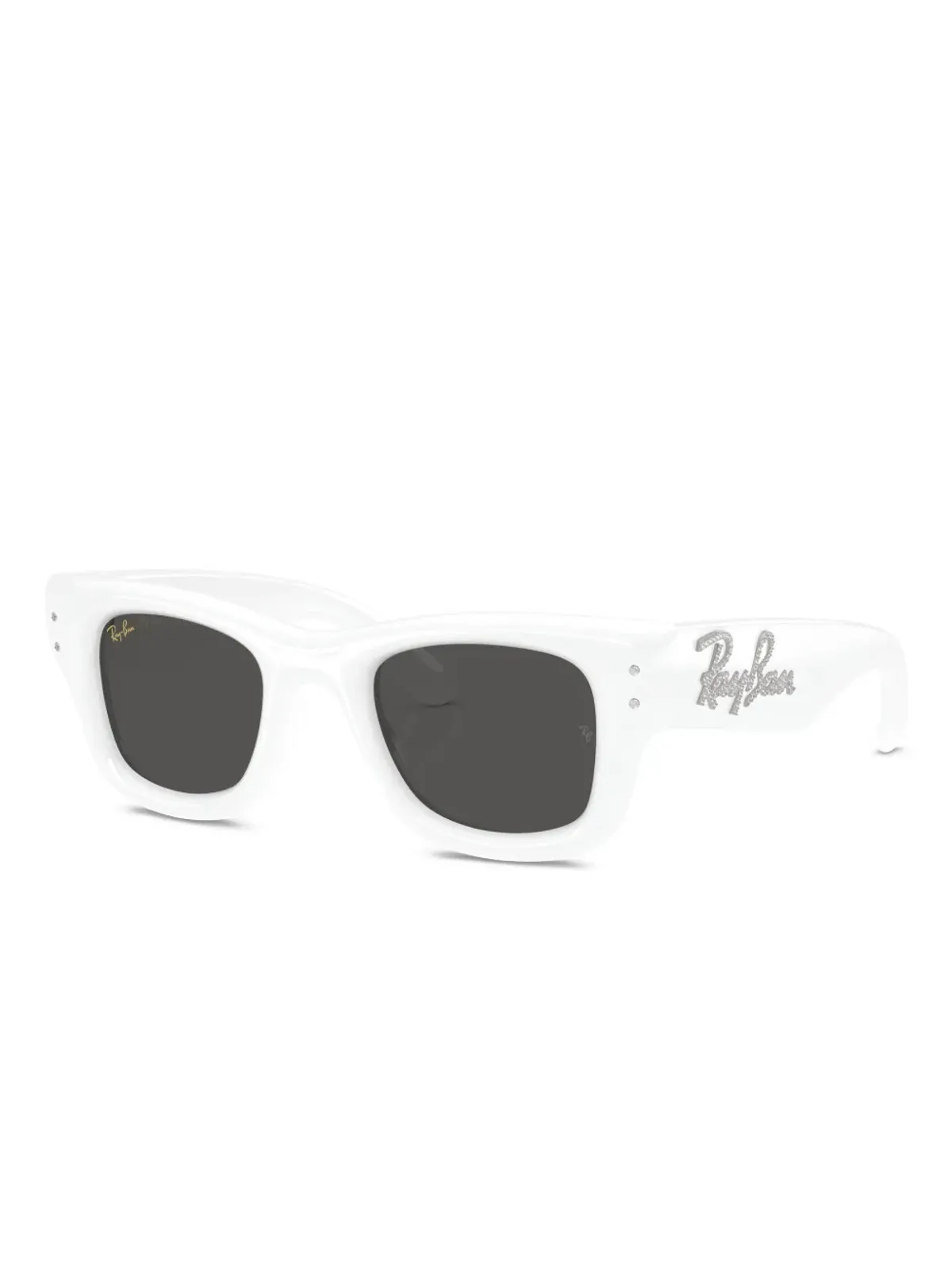Ray-Ban ラインストーン付きスクエアサングラス - 画像2