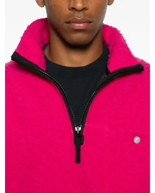 Stone Island ハーフジップ フリース スウェットシャツ - サムネイル5