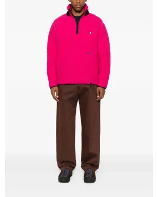 Stone Island ハーフジップ フリース スウェットシャツ - サムネイル2