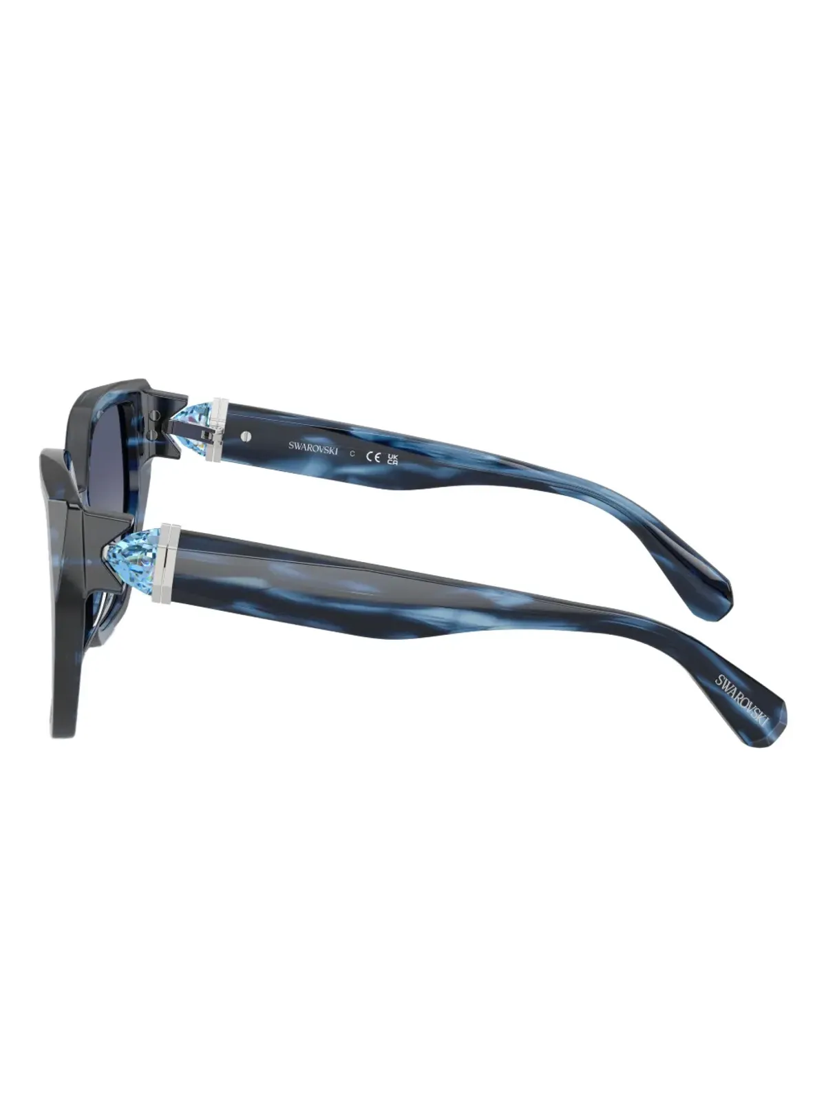Swarovski Eyewear エンベリッシュドサングラス - 画像4