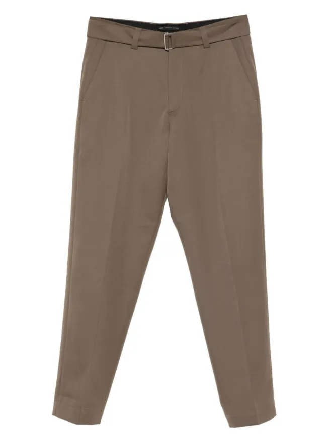 Low Brand Low Brand ベルト付きカフ仕様のテーラードパンツの商品画像