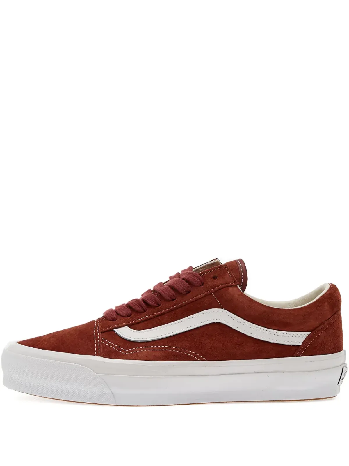 Vans オールドスクール スエードスニーカー レッド - 画像1