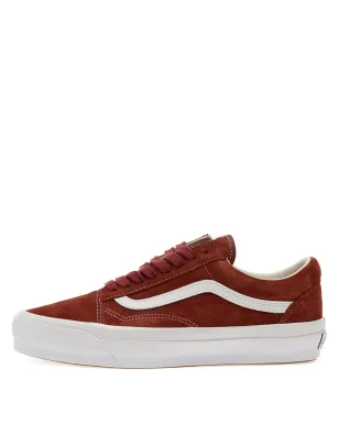 Vans オールドスクール スエードスニーカー レッド - サムネイル1