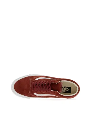 Vans オールドスクール スエードスニーカー レッド - サムネイル5
